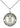 Sterling Silver St. Michael Air Force Medal Necklace 3/4 inch with 18 inch chain by Bliss Manufacturing