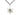 Sterling Silver Star of David with Cross Necklace 7/8 inch pendant on 24 inch chain by Bliss Manufacturing