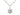 Small Sterling Silver Star of David with Cross Necklace 1/2 inch pendant on 18 inch chain by Bliss