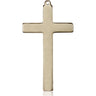 14kt Solid Gold Extra Large Cross Pendant 2 1/2 x 1 3/8 inches Handcrafted by Bliss USA