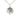 Sterling Silver St. Elizabeth Ann Seton Medal Necklace 3/4 inch by 5/8 inch on 18 inch chain by Bliss