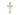 14kt Solid Gold Catholic Cross Medal Pendant 7/8 x 1/2 inches handcrafted in USA by Bliss Manufacturing
