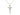 Gold filled medium Catholic crucifix necklace 1 x 1/2 pendant with 18 inch chain by Bliss Manufacturing