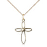 14kt Gold Filled Lite Curb Chain Necklace 18 inch by Bliss Manufacturing USA