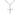 Sterling Silver Medium Loop Cross Necklace 3/4 x 1/2 inch pendant on 18 inch lite curb chain by Bliss