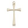 14kt Solid Gold Maltese Cross Pendant 1 1/8 x 5/8 handcrafted by Bliss Manufacturing USA