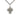 Sterling Silver Millennium Crucifix Necklace 7/8 x 3/4 with 24 inch chain by Bliss Manufacturing USA