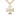 14kt Gold Filled Surfer Cross Necklace 1 1/8 x 1 inches with 24 inch chain by Bliss Manufacturing