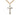 14kt Gold Filled Maltese Crucifix Necklace 1 1/8 x 5/8 inch pendant with 24 inch chain by Bliss Manufacturing
