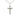 Sterling Silver Medium Catholic Crucifix Necklace 1 1/8 x 5/8 with 18 inch Chain by Bliss