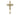 14kt Solid Gold Medium Catholic Crucifix Pendant 1 1/8 x 5/8 inches handcrafted by Bliss Manufacturing USA