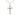 Two-tone gold filled and sterling silver Maltese crucifix necklace with 18 inch chain by Bliss Manufacturing