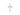 Small 14kt solid gold Catholic cross pendant, 5/8 inch by 3/8 inch, handcrafted by Bliss Manufacturing USA