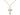 Small 14kt gold filled Catholic cross necklace with 18 inch curb chain, 5/8 by 3/8 inch pendant, by Bliss USA