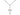 Sterling Silver Small Cross Necklace 5/8 x 3/8 inch with 18 inch Lite Curb Chain by Bliss Manufacturing USA