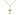 Small 14kt Gold Filled Catholic Cross Necklace with 5/8 x 3/8 inch pendant on 18 inch lite curb chain by Bliss Manufacturing