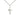 Sterling silver small Catholic cross necklace 5/8 x 3/8 inch with 18 inch lite curb chain by Bliss