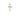Small 14kt Solid Gold Catholic Cross Pendant 5/8 x 3/8 inch handcrafted in USA by Bliss Manufacturing