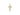 14kt solid gold small Catholic cross pendant 5/8 x 3/8 inches handcrafted by Bliss Manufacturing