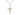 Two-Tone Gold Filled Sterling Silver Medium Catholic Crucifix Necklace 1 1/8 x 5/8 inches on 18 inch chain by Bliss Manufacturing
