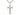 Two-tone gold filled and sterling silver large Catholic crucifix necklace with 24 inch chain by Bliss