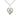Sterling silver Our Lady of Guadalupe heart medal necklace 3/4 x 5/8 with 18 inch chain by Bliss USA