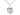 Sterling Silver Miraculous Heart Necklace 3/4 x 5/8 with 18 inch chain handcrafted by Bliss Manufacturing