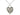 Sterling Silver Miraculous Heart Necklace 1 x 3/4 inches with 18 inch chain by Bliss Manufacturing