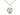 Small sterling silver Miraculous Medal heart pendant necklace with 18 inch chain handcrafted by Bliss