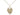 14kt Gold Filled small Catholic Communion heart pendant necklace 5/8 inch by Bliss with 18 inch chain