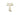 14kt Solid Gold Tau cross pendant 3/4 inch by 5/8 inch handcrafted by Bliss Manufacturing