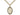 Medium 14kt gold filled Miraculous Medal pendant necklace with 24 inch chain, handcrafted in USA by Bliss Manufacturing
