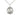 Sterling silver St. Jude patron saint medal necklace 3/4 inch square with 18 inch chain by Bliss Manufacturing