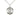 Sterling silver Caridad del Cobre medal necklace with 7/8 x 3/4 inch pendant on 18 inch chain by Bliss