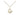 14kt Gold Filled Claddagh pendant necklace 3/8 x 3/8 inch with 18 inch chain by Bliss Manufacturing