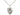 Sterling Silver Divine Mercy Medal Necklace 5/8 x 1/2 inch Small Pendant 18 Inch Chain by Bliss
