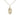 14kt Gold Filled Small St. Christopher Patron Saint Medal Necklace 5/8 x 3/8 inch on 18 inch Chain by Bliss