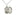 Sterling Silver Divine Mercy pendant necklace with 7/8 inch medal on 18 inch chain, handcrafted in USA by Bliss Manufacturing