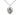 Sterling Silver Small St Christopher Patron Saint Medal Necklace 5/8 x 1/2 inch 18 inch Chain by Bliss