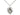 Sterling Silver Small St. Jude Patron Saint Medal Necklace 5/8 inch by 1/2 inch on 18 inch chain by Bliss