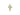14kt Solid Gold Small Celtic Cross Pendant 1/2 x 3/8 inches by Bliss Manufacturing