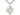 Sterling silver Irish shamrock pendant necklace 1 inch x 7/8 inch with 24 inch chain handcrafted by Bliss Manufacturing USA