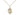 14kt Gold Filled Small St. Christopher Patron Saint Medal Necklace 5/8 x 3/8 with 18 inch Curb Chain by Bliss