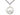 Sterling Silver Claddagh Necklace 1x1 inch pendant 24 inch chain handcrafted by Bliss Manufacturing