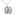 Sterling silver Our Lady of La Salette medal necklace, 7/8 x 1/2 inch pendant on 18 inch curb chain, handmade by Bliss