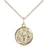 Gold Filled Small Catholic Communion Chalice Necklace 1/2 inch pendant with 18 inch chain by Bliss