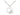 Small Sterling Silver Guardian Angel Heart Pendant Necklace 1/2 x 5/8 on 18 inch chain handcrafted by Bliss