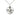 Sterling silver Head of Christ pendant necklace 7/8 x 3/4 inches with 18 inch chain handmade by Bliss