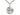 Sterling Silver Our Lady Star of the Sea medal necklace 1 inch pendant with 24 inch chain by Bliss