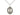 Sterling silver St. Christopher medal necklace, medium size 7/8 x 1/2 inches with 18 inch chain, Bliss